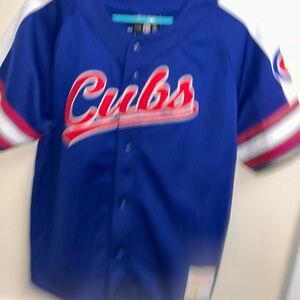 Stitches Blue Cubs men’s xl Soriano Jersey